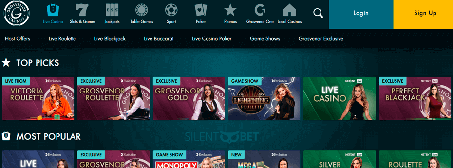 Grosvenor casino slots rtp online casino